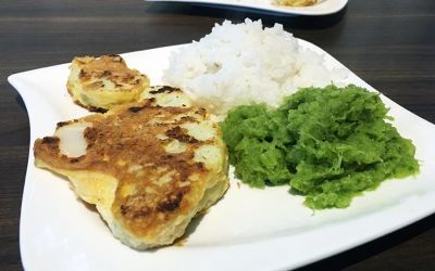 Ein-Minuten-Menü: Blumenkohl-Schnitzel