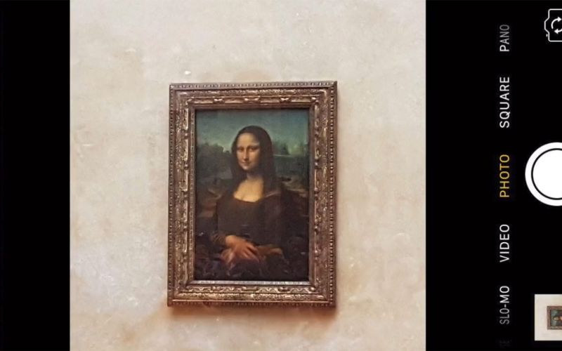 „Mona Lisa Selfie“