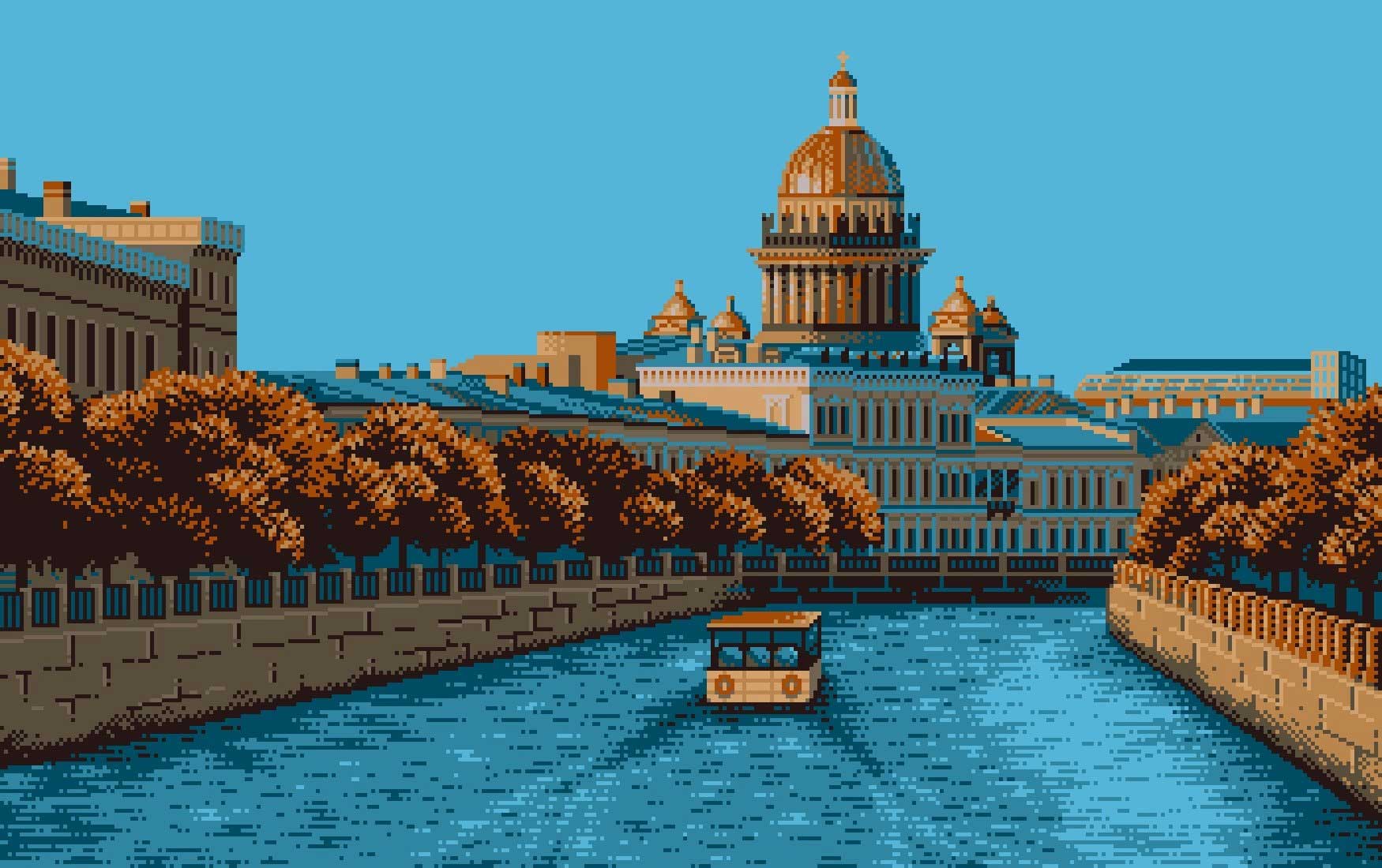 Pixel-Kunst von Pixel Ptushka