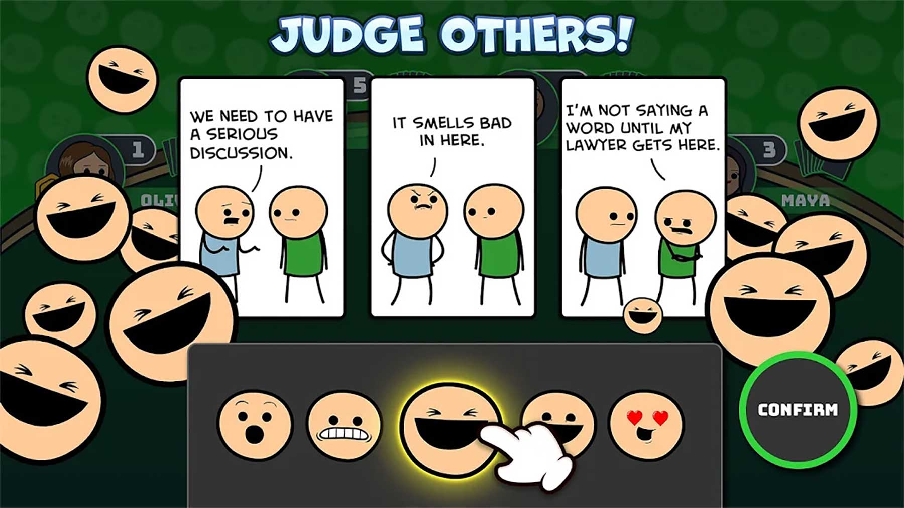 "Joking Hazard"-App: Handy-Spiel im Test Joking-Hazard-mobile-spiel-app3